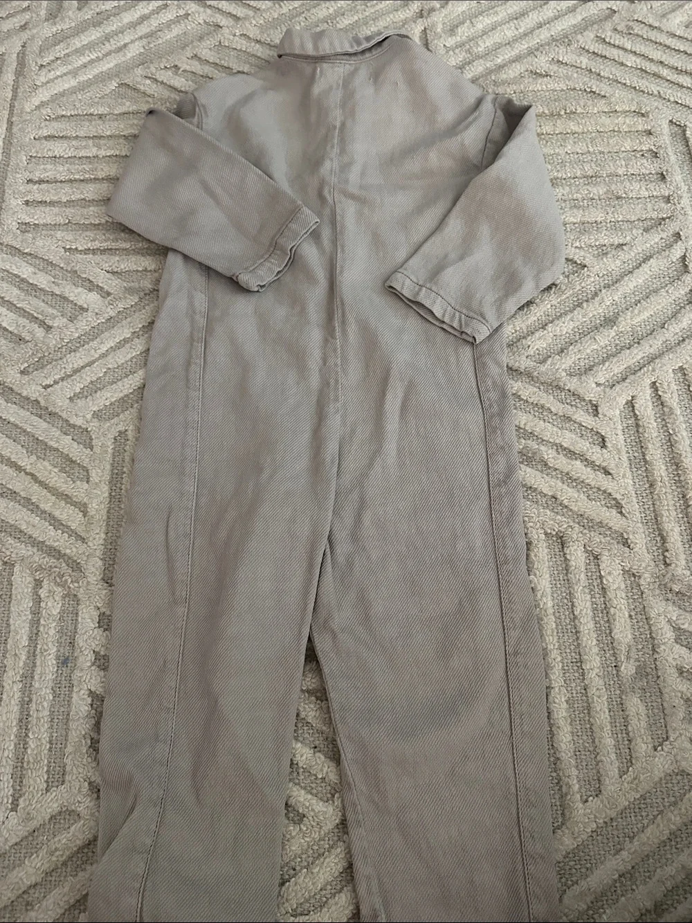 Zara Neutral Beige Kids One-Piece Bodysuit